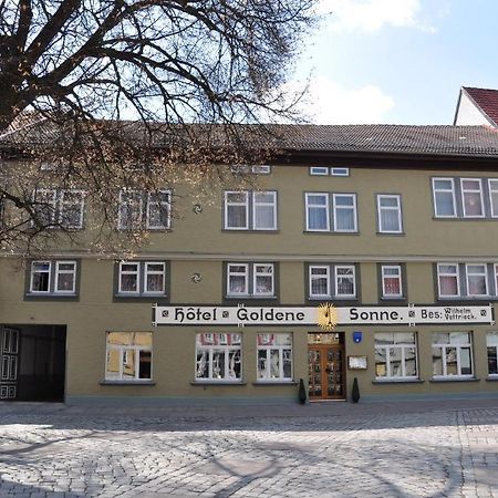 Hotel Goldene Sonne Arnstadt Luaran gambar